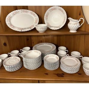 Johnson Bros Snow White Regency Service for 12 people.